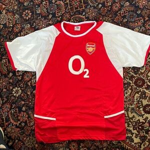 VINTAGE Arsenal Football/ Soccer Jersey. Henry #14 on back.